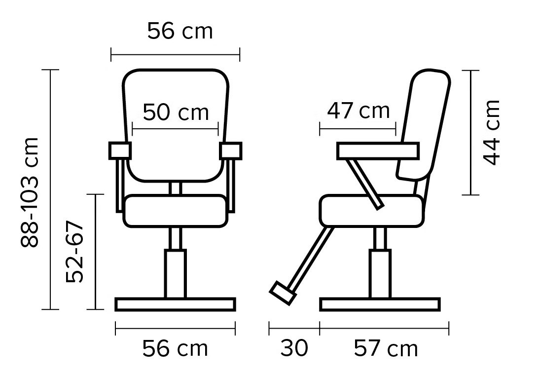 Styling Chair ›ASTRA-ROSE‹ picture 3