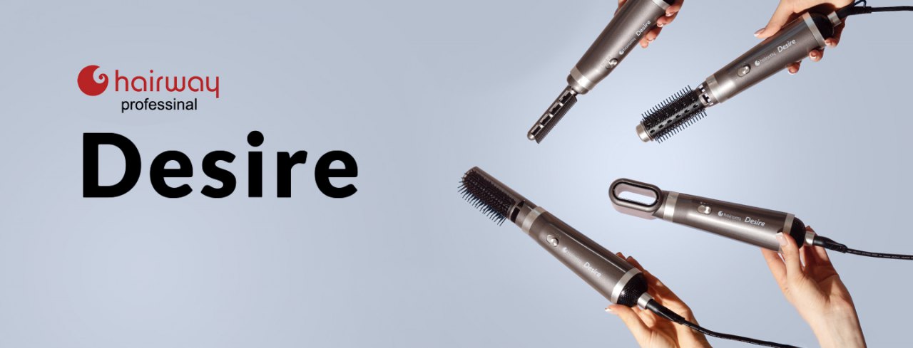 Neuer Airstyler ›Desire‹ 4 in 1
