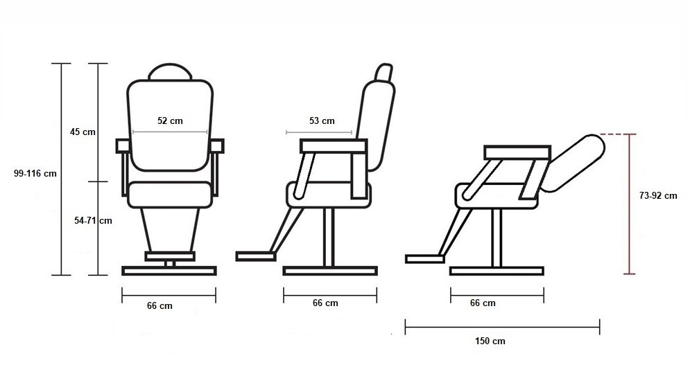 Herren Bedienungsstuhl Nero Bild 2